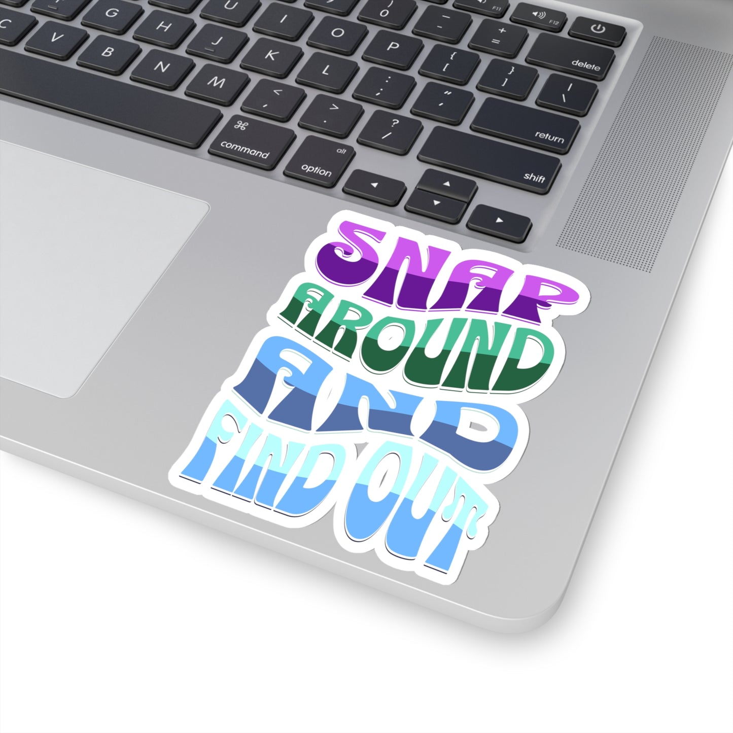 "Snap Around and Find Out" Marvel Snap Kiss-Cut Stickers