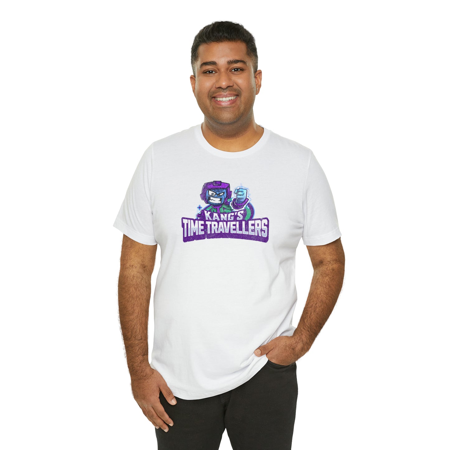 "kang's time travellers" Marvel Snap Mascot Unisex Jersey Short Sleeve Tee