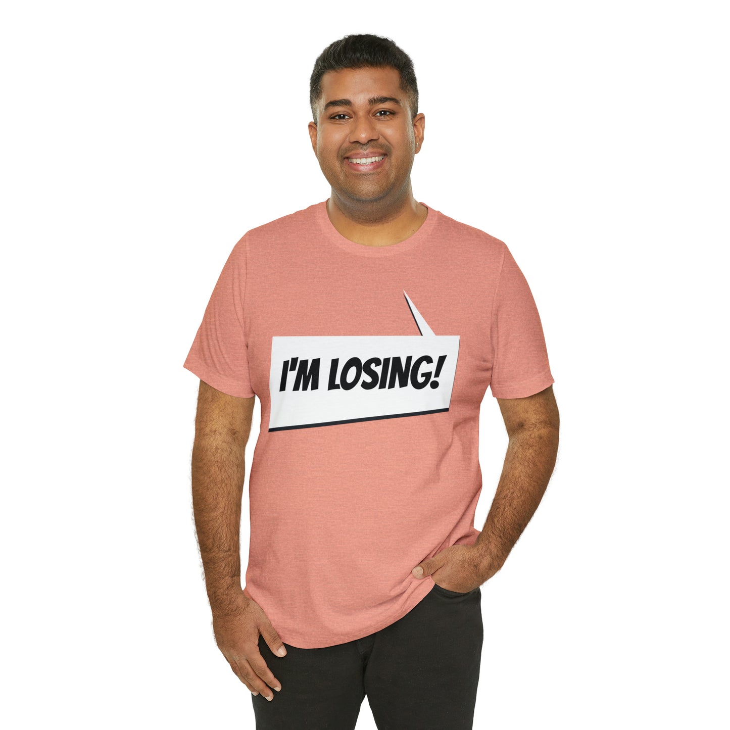 "I'm losing" Marvel Snap Unisex Jersey Short Sleeve Tee