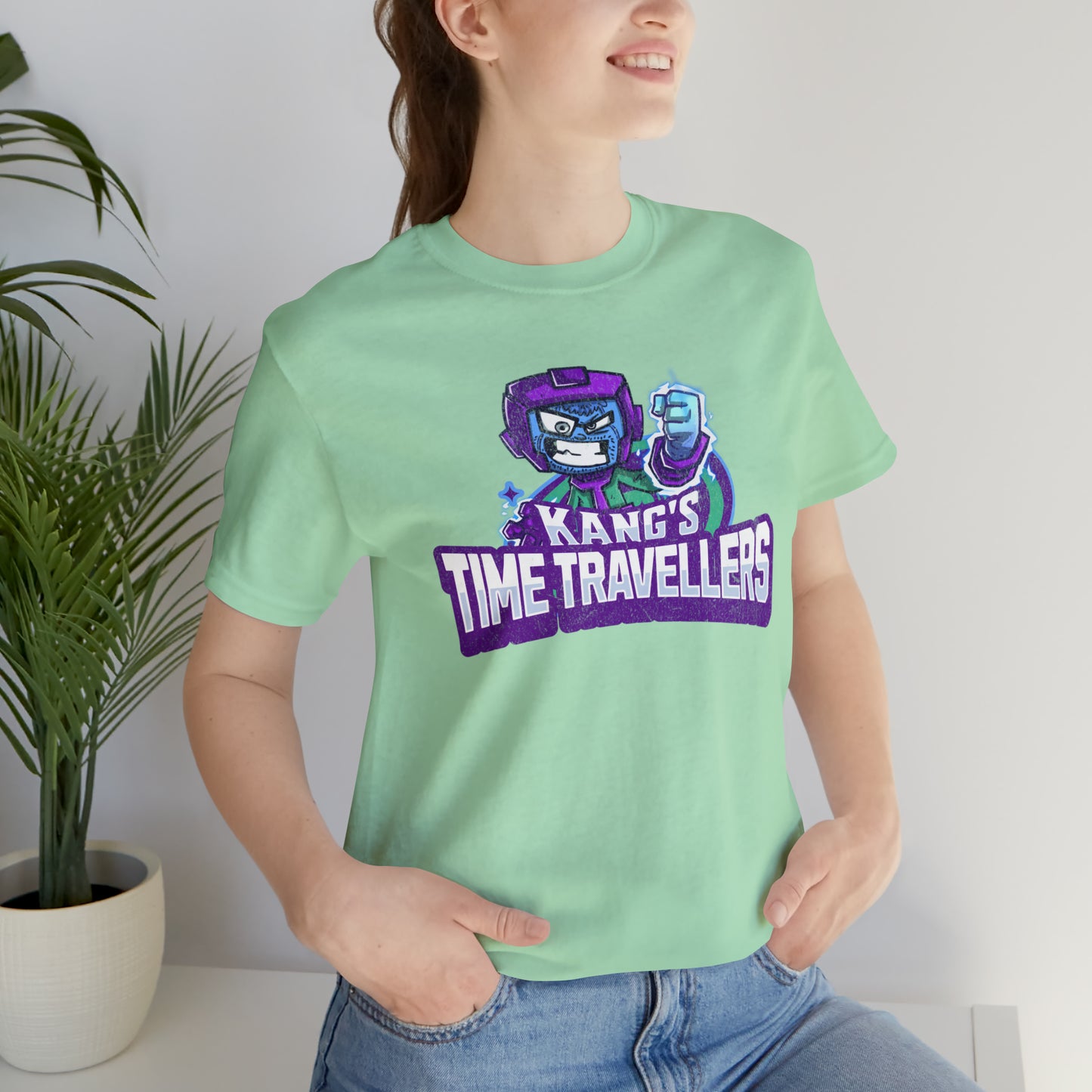 "kang's time travellers" Marvel Snap Mascot Unisex Jersey Short Sleeve Tee