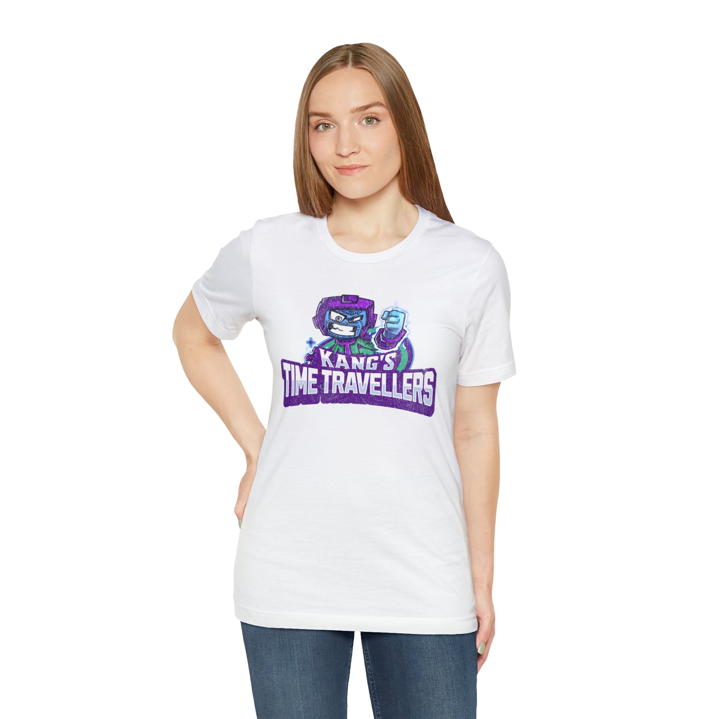 "kang's time travellers" Marvel Snap Mascot Unisex Jersey Short Sleeve Tee