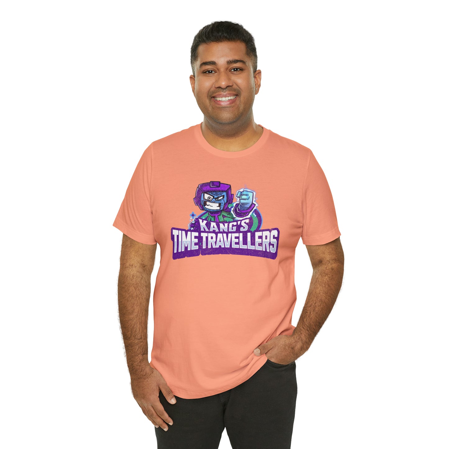 "kang's time travellers" Marvel Snap Mascot Unisex Jersey Short Sleeve Tee