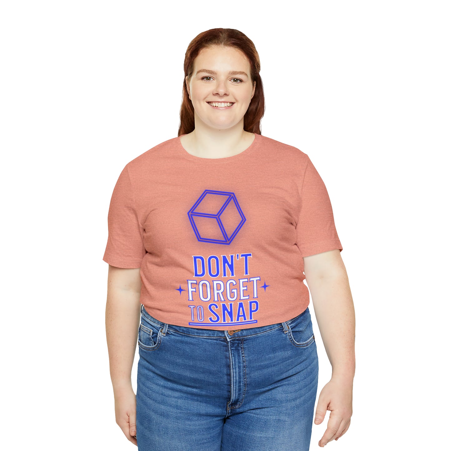 "don't forget to snap" Marvel Snap Unisex Jersey Short Sleeve Tee