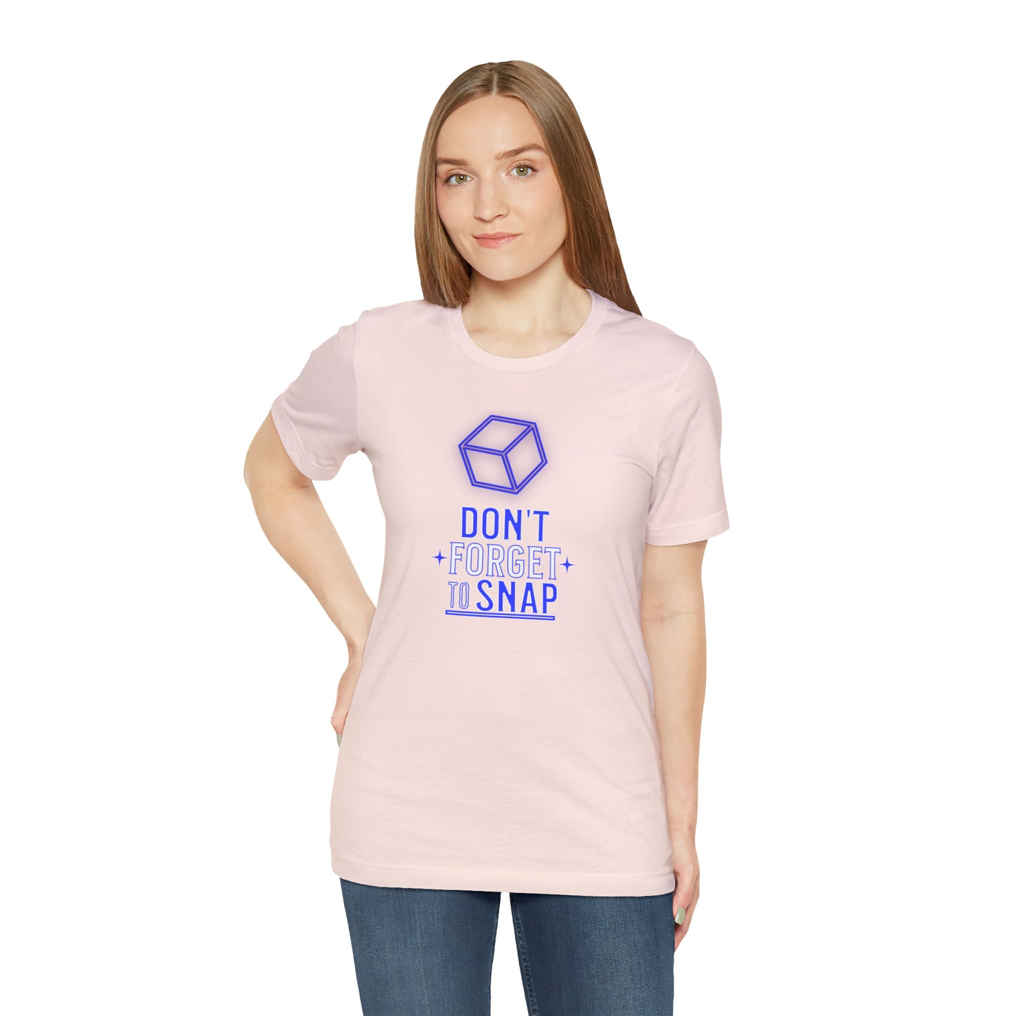 "don't forget to snap" Marvel Snap Unisex Jersey Short Sleeve Tee