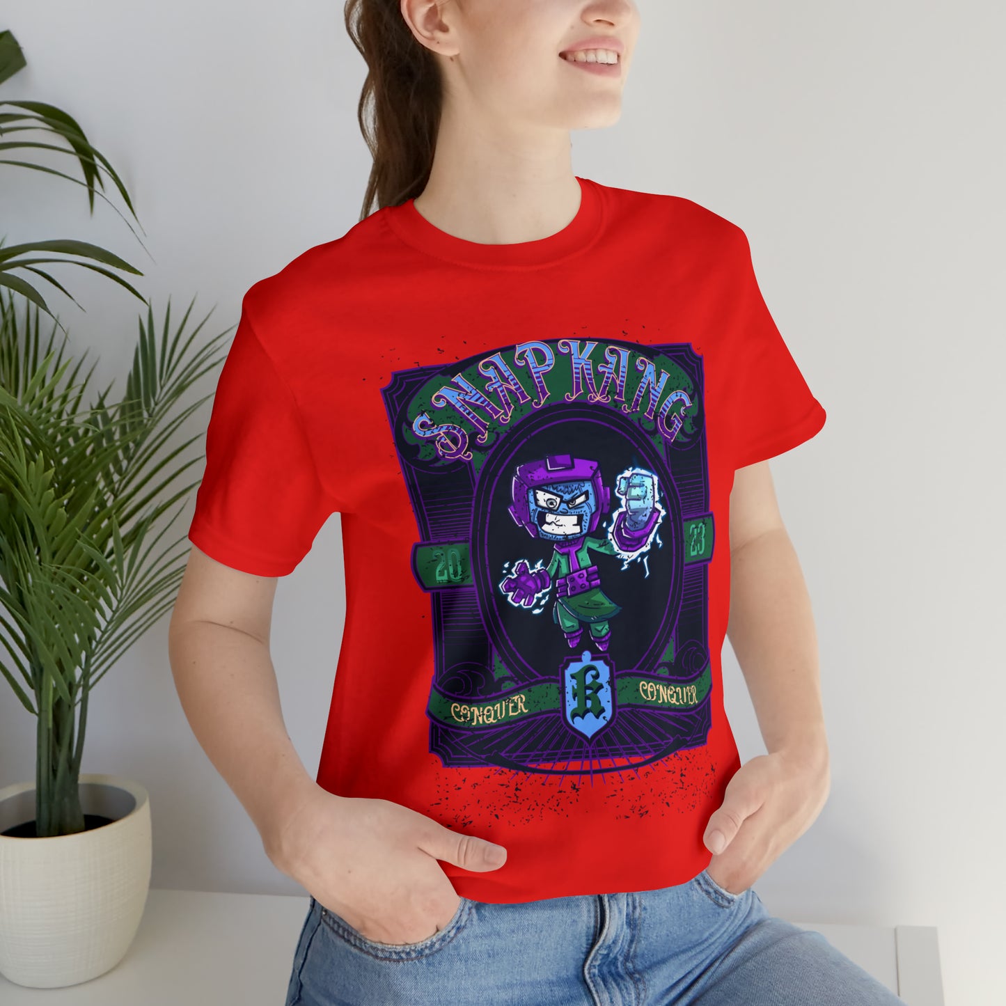 Snap Kang Barber Short Sleeve Tee