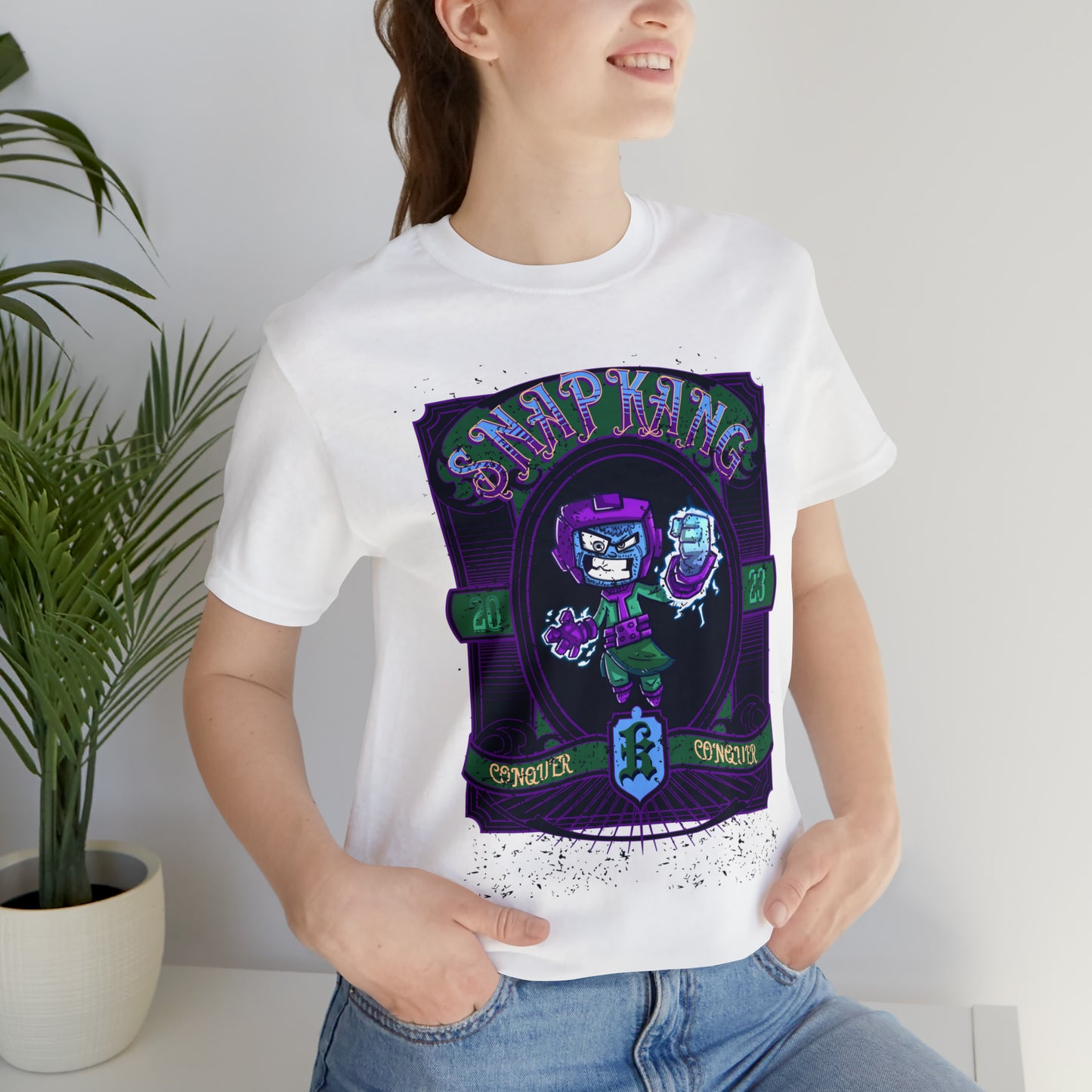 Snap Kang Barber Short Sleeve Tee