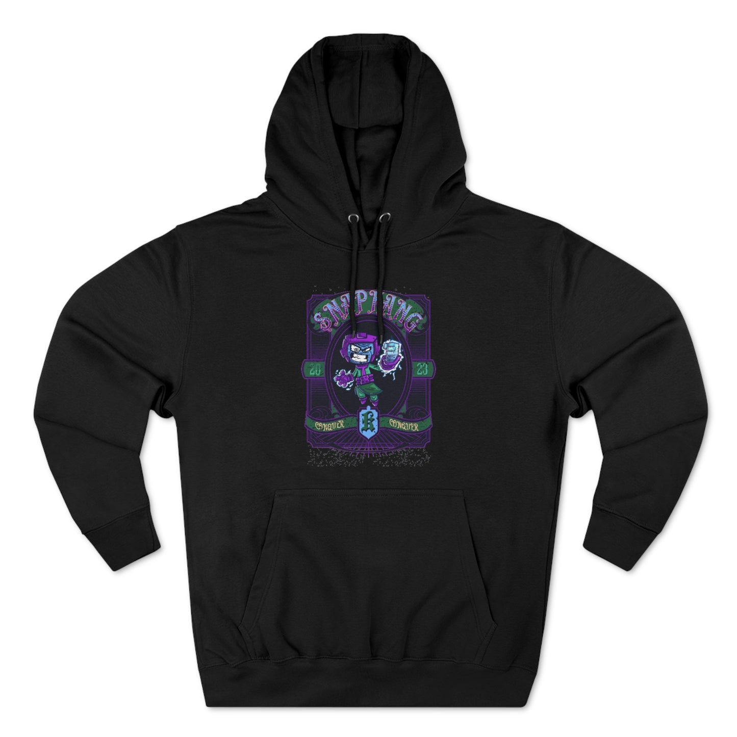 "Snap Kang Barber" Marvel Snap Unisex Premium Pullover Hoodie