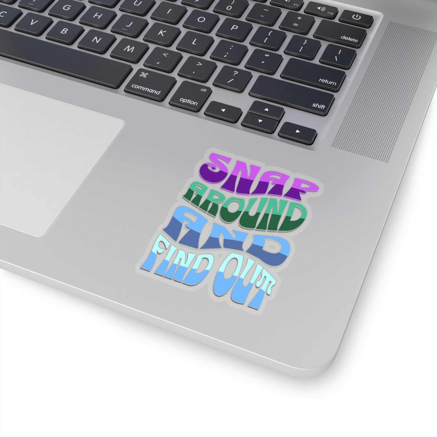 "Snap Around and Find Out" Marvel Snap Kiss-Cut Stickers