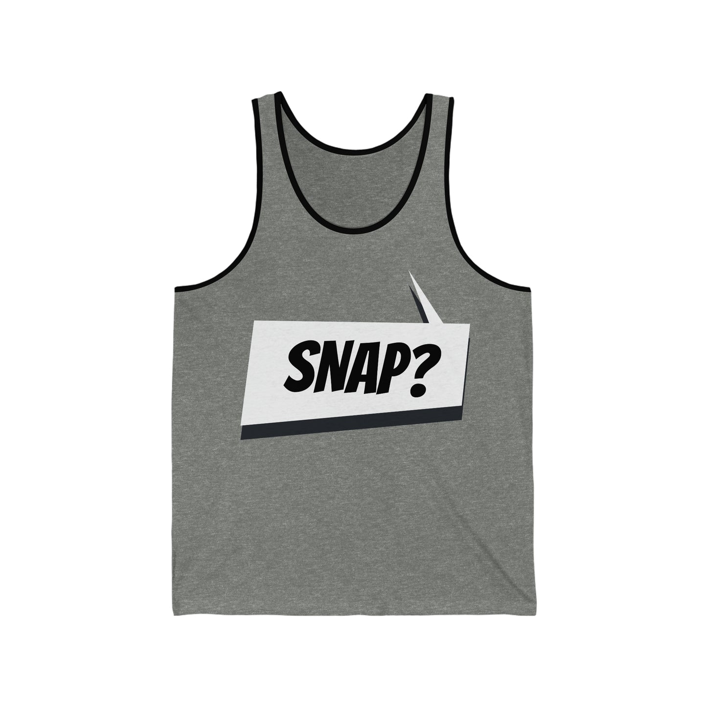 "Snap?" Marvel Snap Unisex Jersey Tank