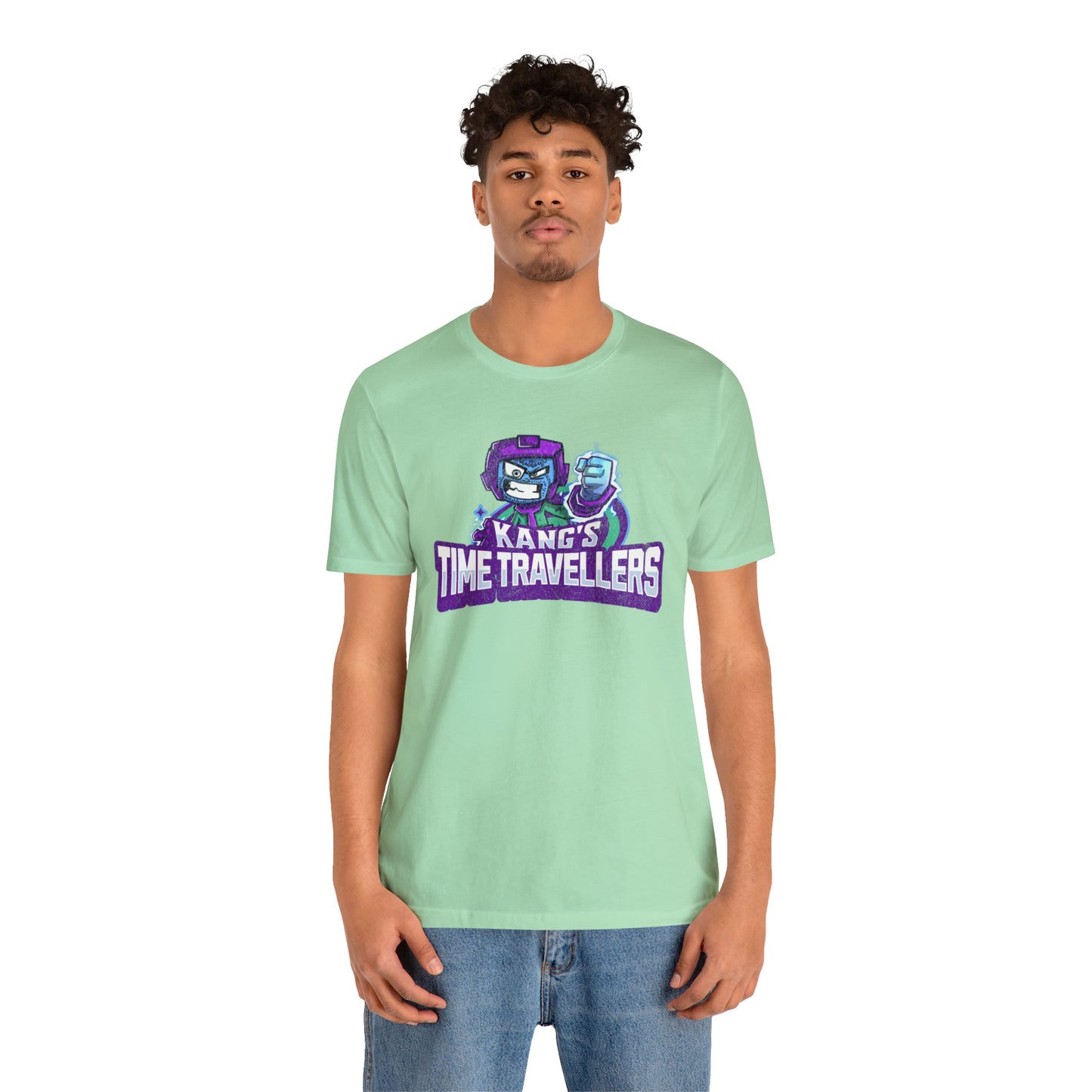 "kang's time travellers" Marvel Snap Mascot Unisex Jersey Short Sleeve Tee