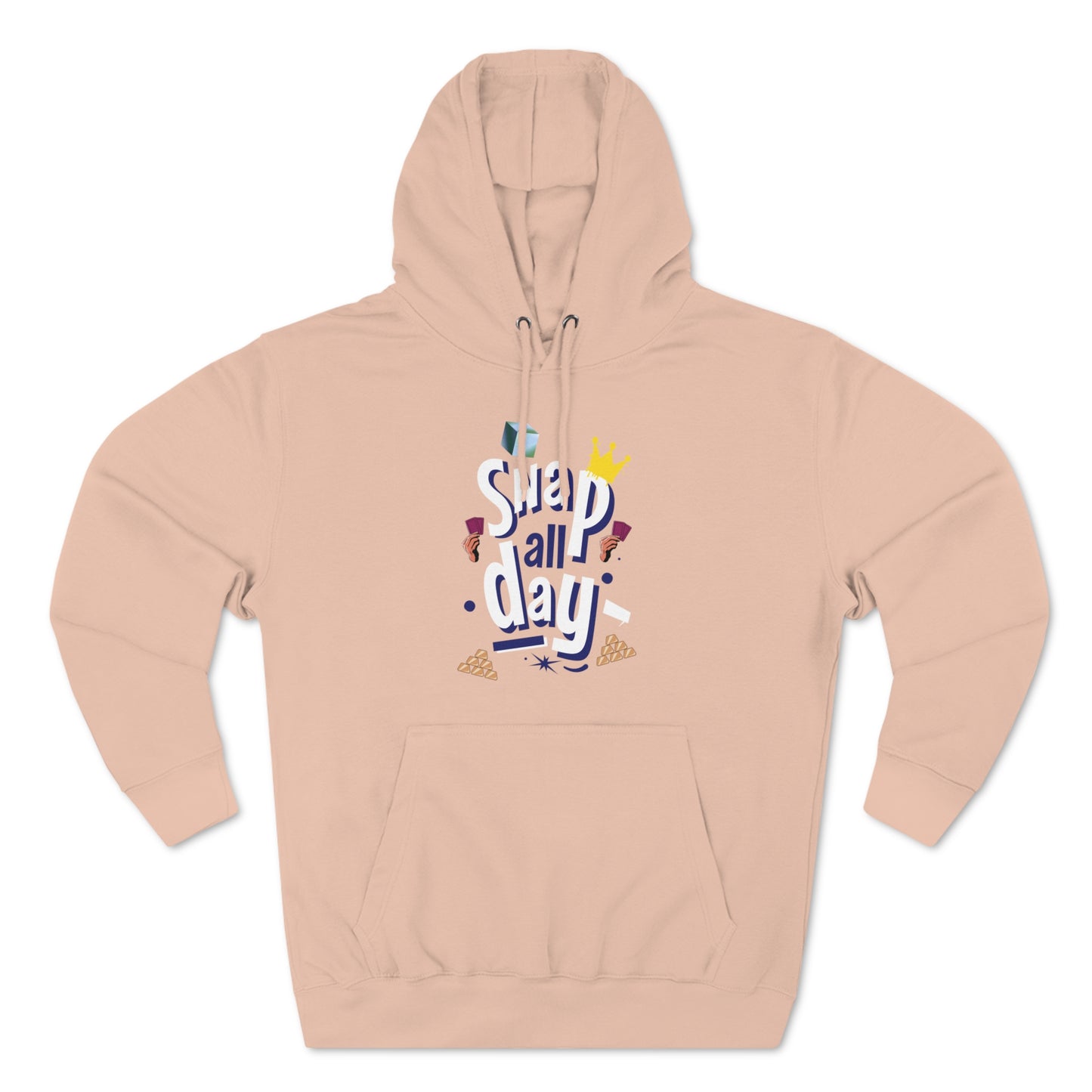 "Snap All Day" Marvel Snap Unisex Premium Pullover Hoodie