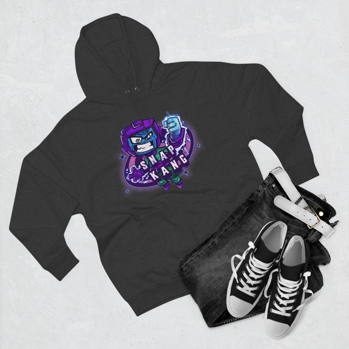 "Snap Kang Logo" Marvel Snap Unisex Premium Pullover Hoodie