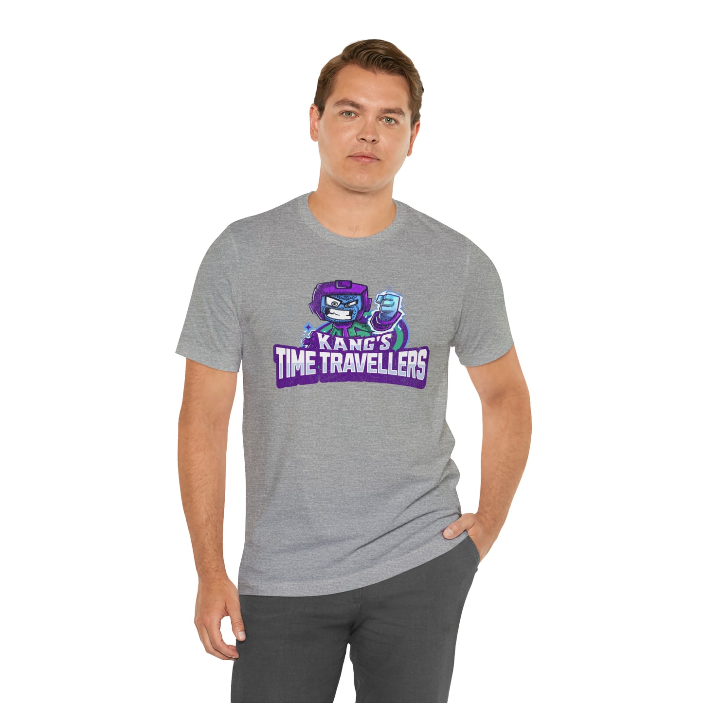 "kang's time travellers" Marvel Snap Mascot Unisex Jersey Short Sleeve Tee