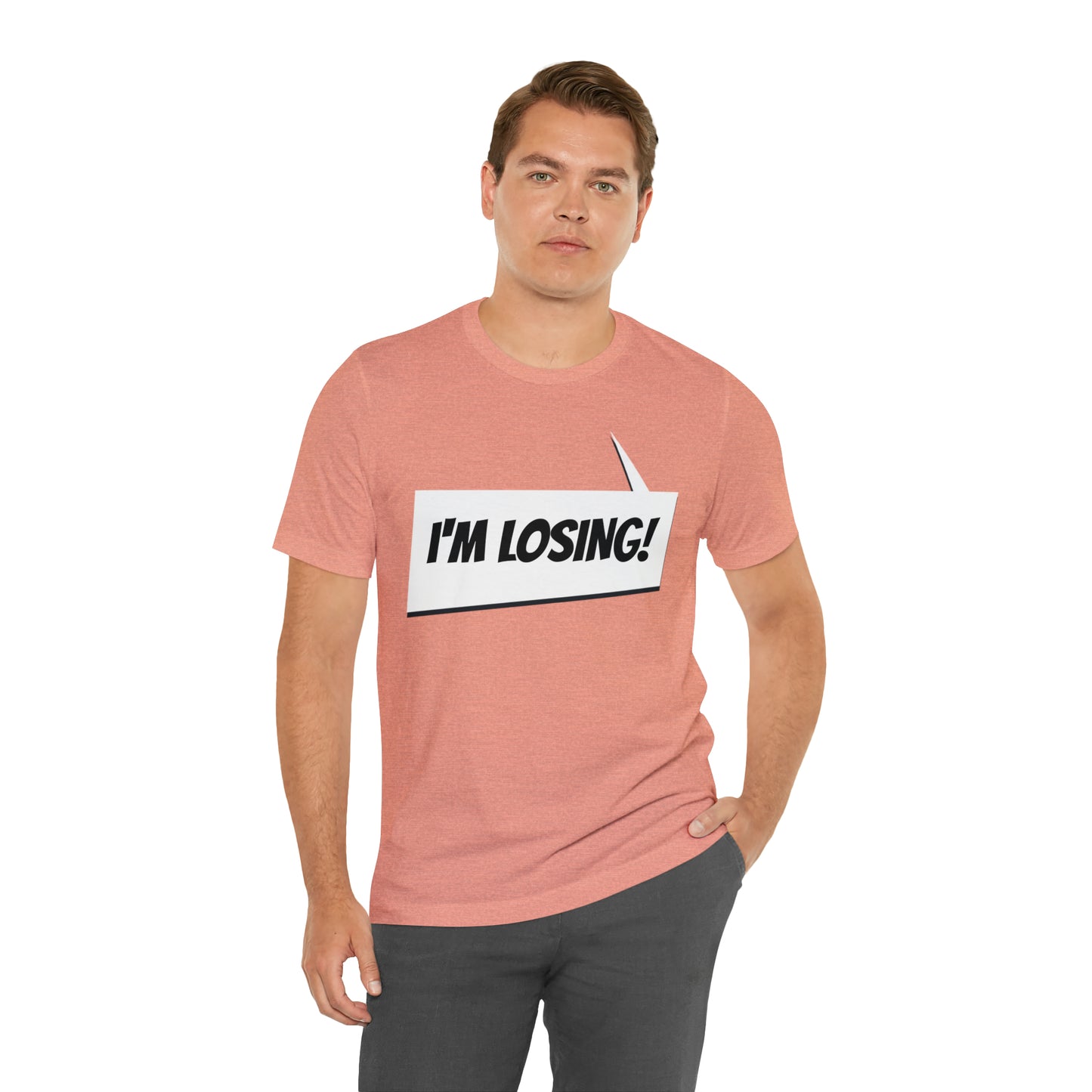 "I'm losing" Marvel Snap Unisex Jersey Short Sleeve Tee