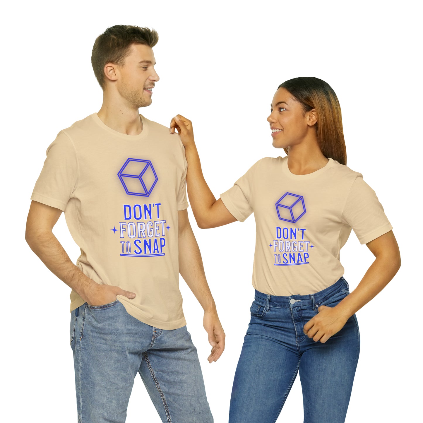 "don't forget to snap" Marvel Snap Unisex Jersey Short Sleeve Tee