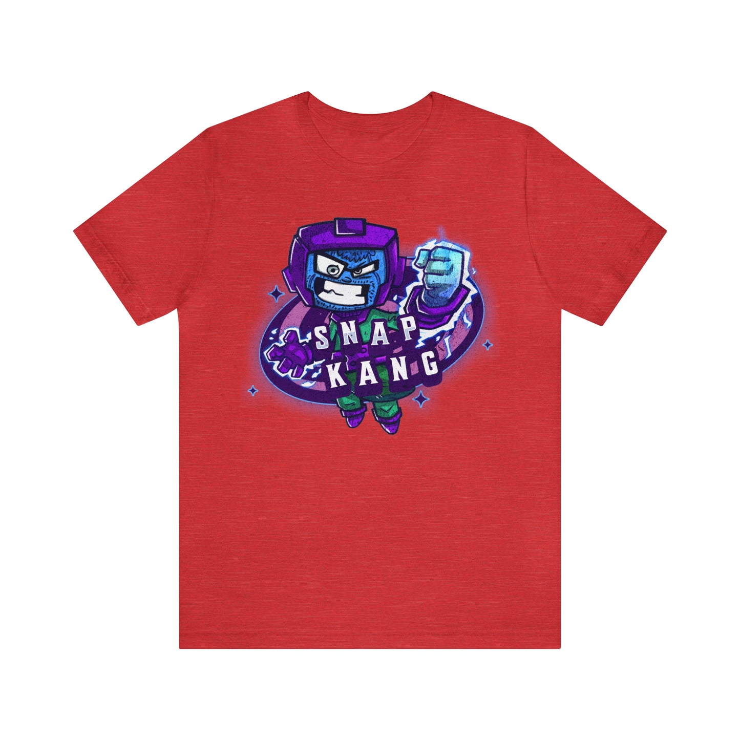 "Snap kang logo" Marvel Snap Unisex Jersey Short Sleeve Tee