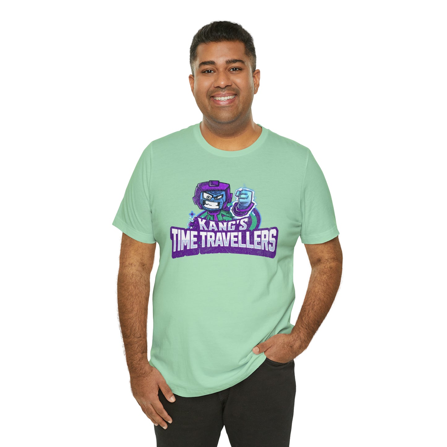 "kang's time travellers" Marvel Snap Mascot Unisex Jersey Short Sleeve Tee