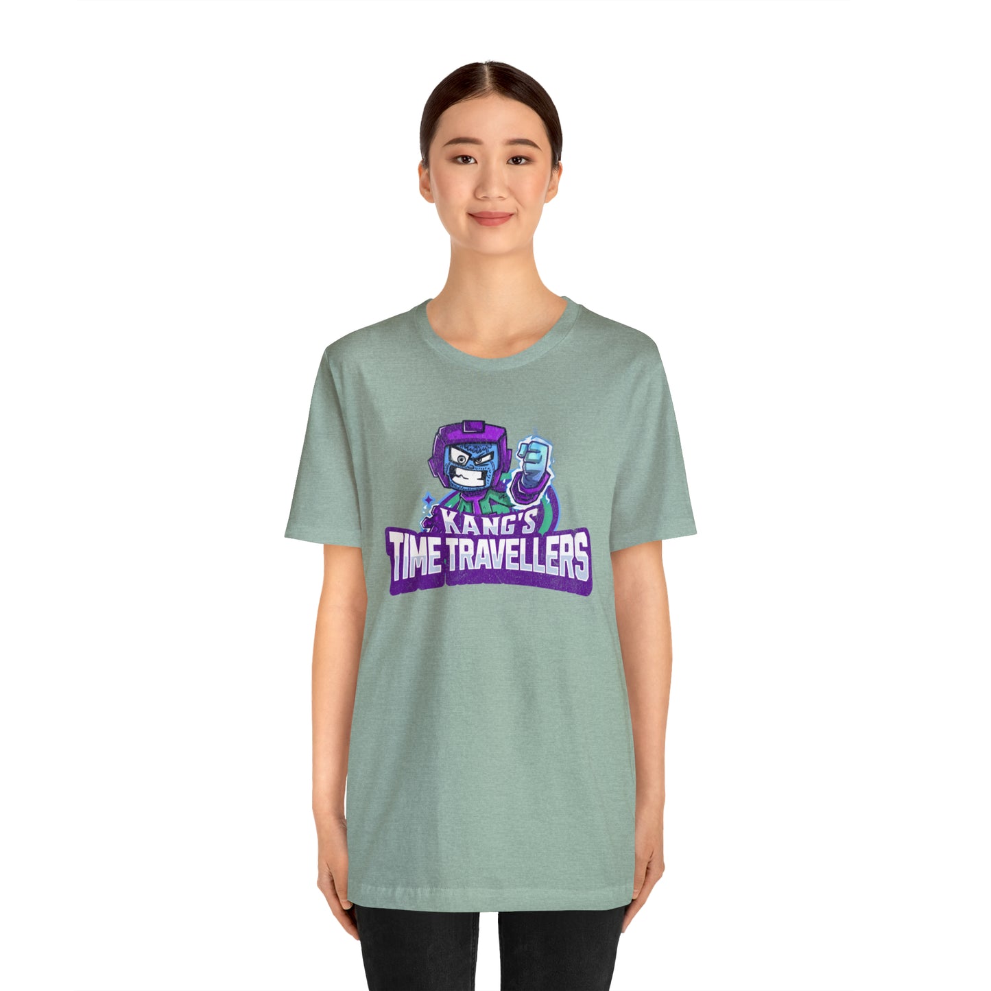 "kang's time travellers" Marvel Snap Mascot Unisex Jersey Short Sleeve Tee