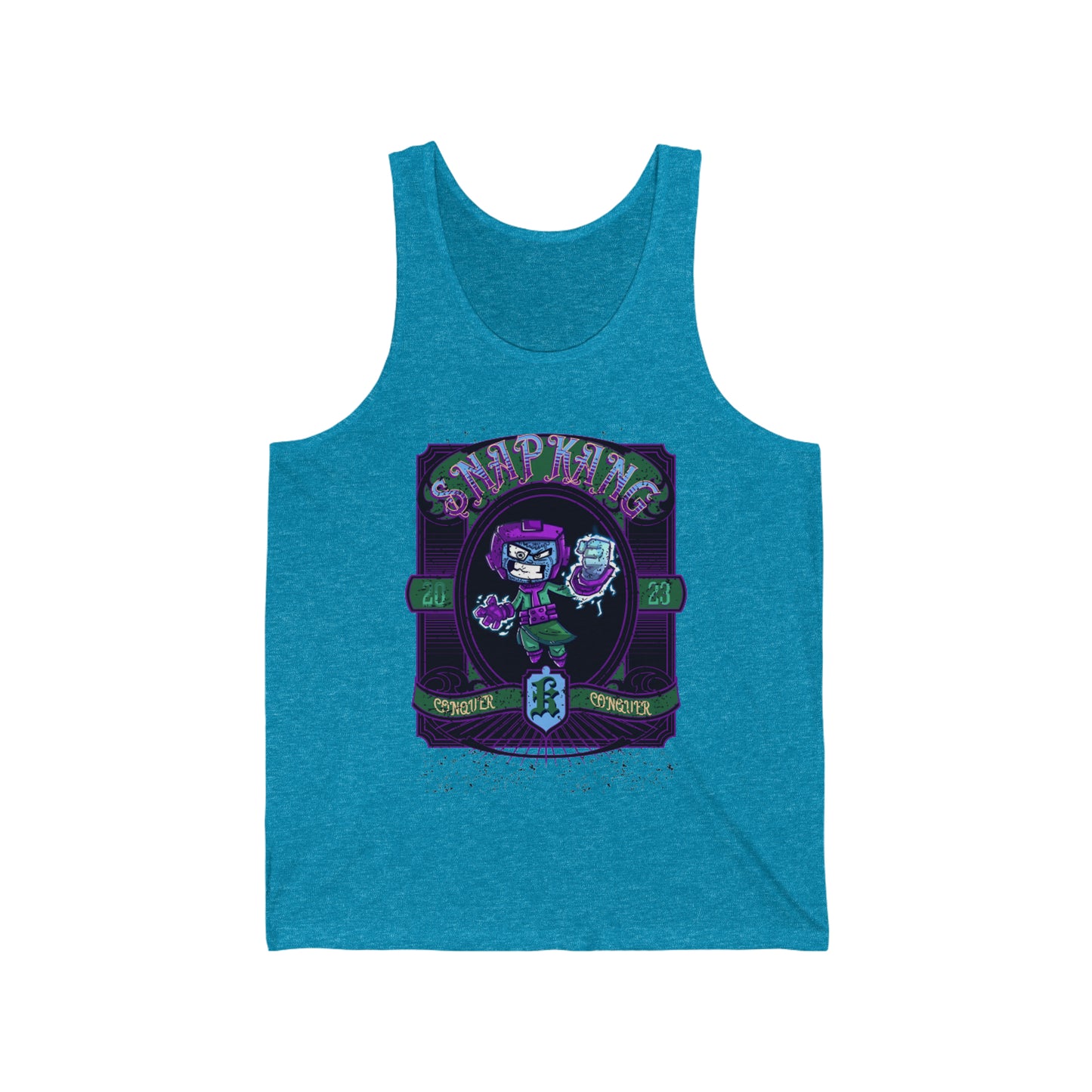 "Snap kang barber logo" Marvel Snap Unisex Jersey Tank