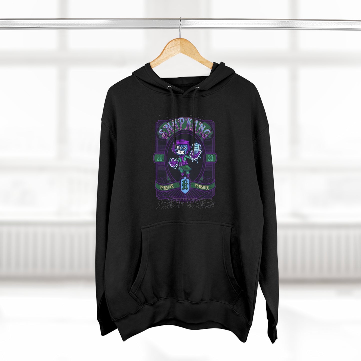"Snap Kang Barber" Marvel Snap Unisex Premium Pullover Hoodie