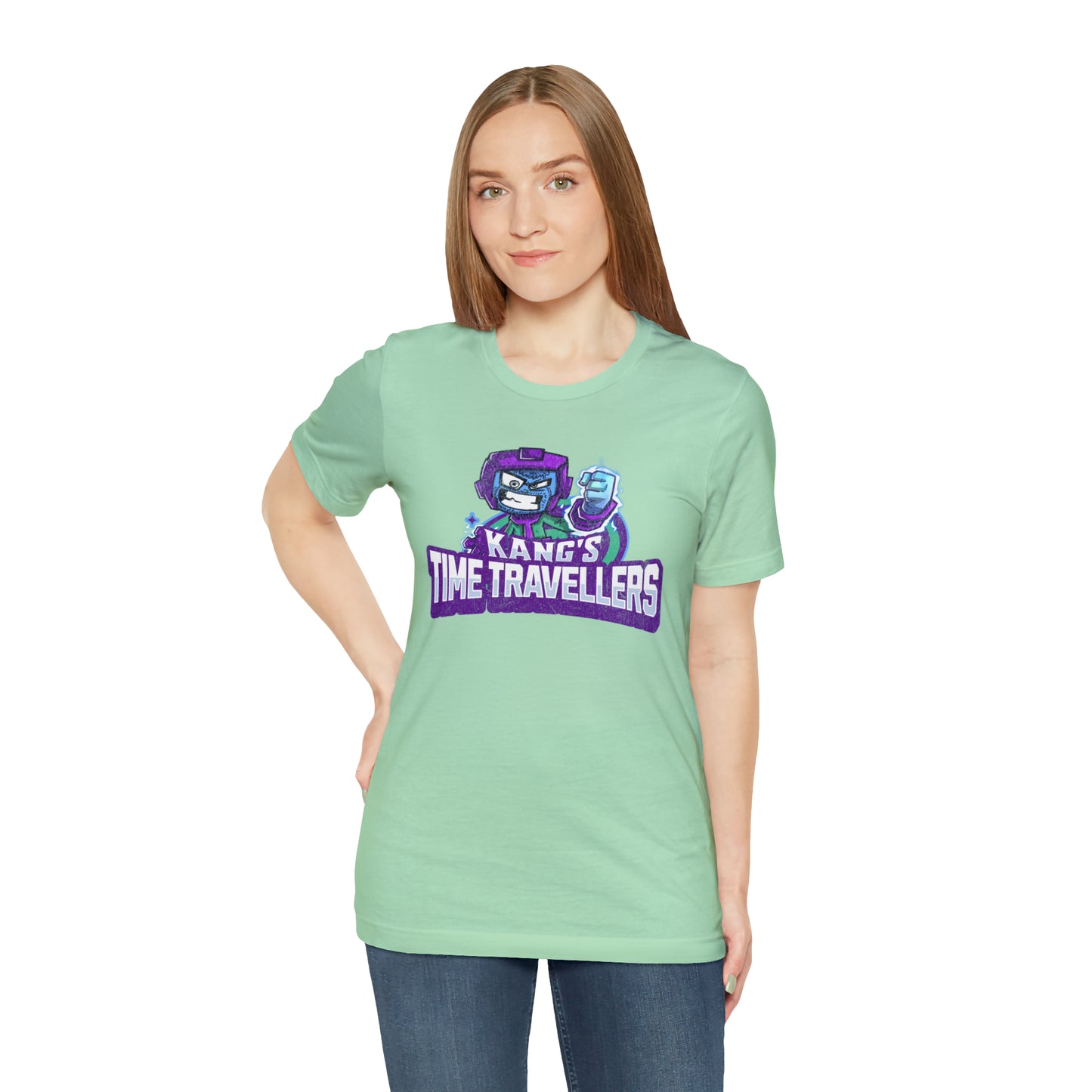 "kang's time travellers" Marvel Snap Mascot Unisex Jersey Short Sleeve Tee