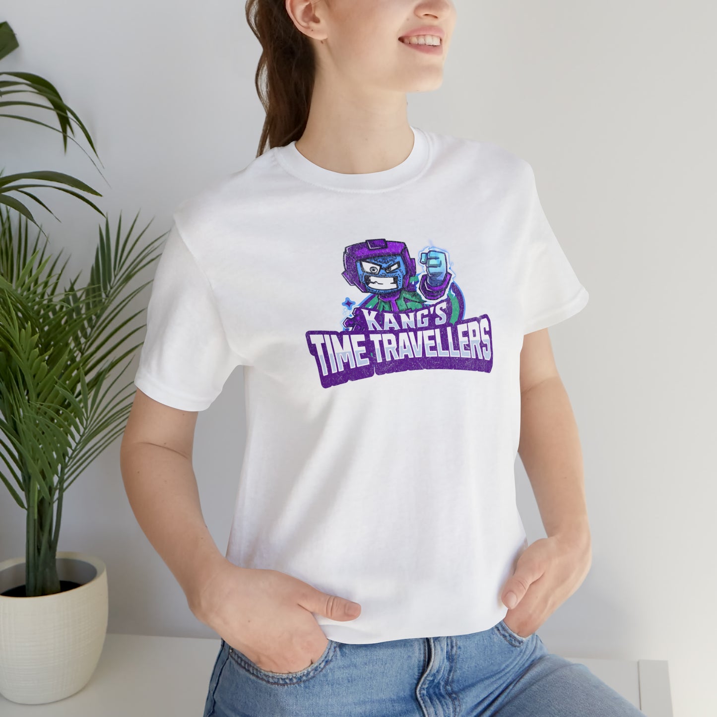 "kang's time travellers" Marvel Snap Mascot Unisex Jersey Short Sleeve Tee
