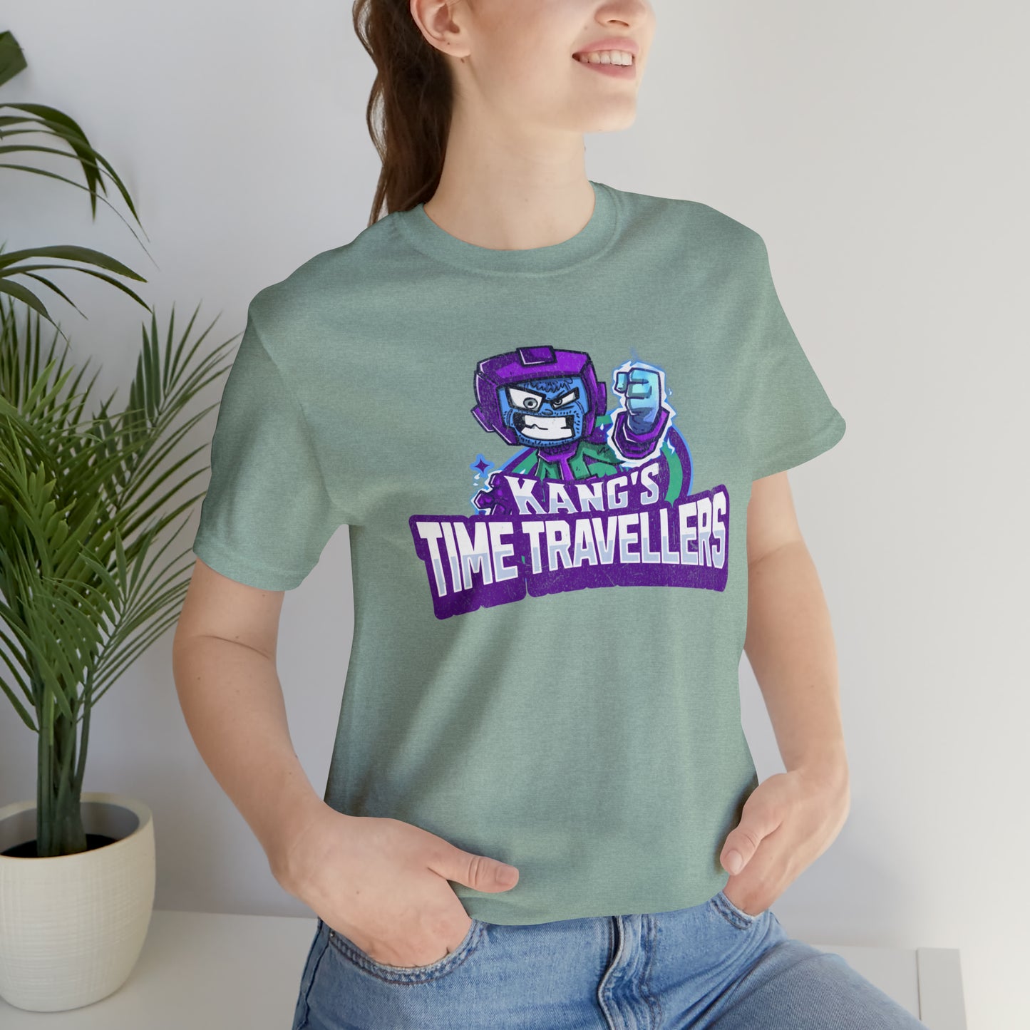"kang's time travellers" Marvel Snap Mascot Unisex Jersey Short Sleeve Tee