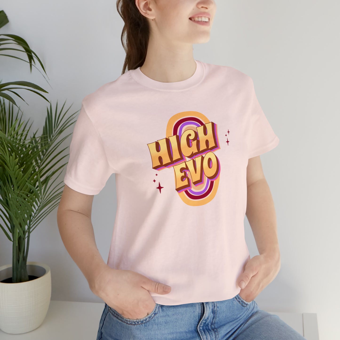 "High Evo" Unisex Jersey Short Sleeve Tee