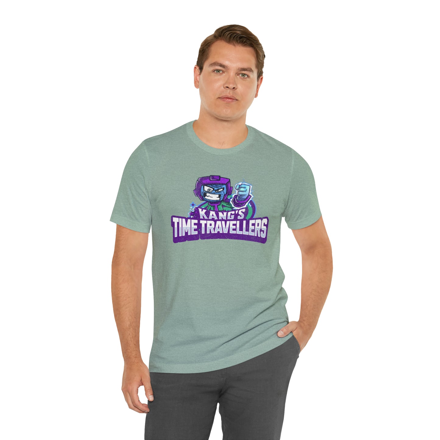 "kang's time travellers" Marvel Snap Mascot Unisex Jersey Short Sleeve Tee