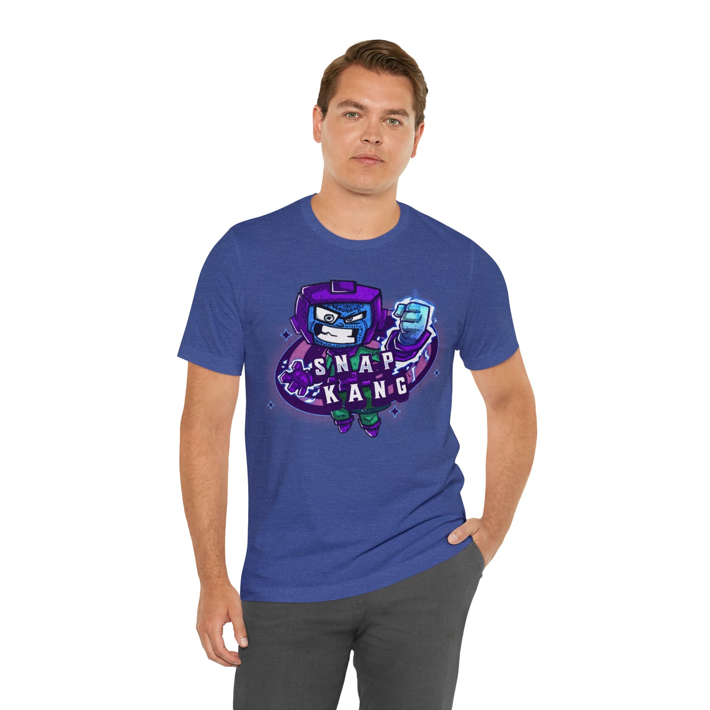 "Snap kang logo" Marvel Snap Unisex Jersey Short Sleeve Tee