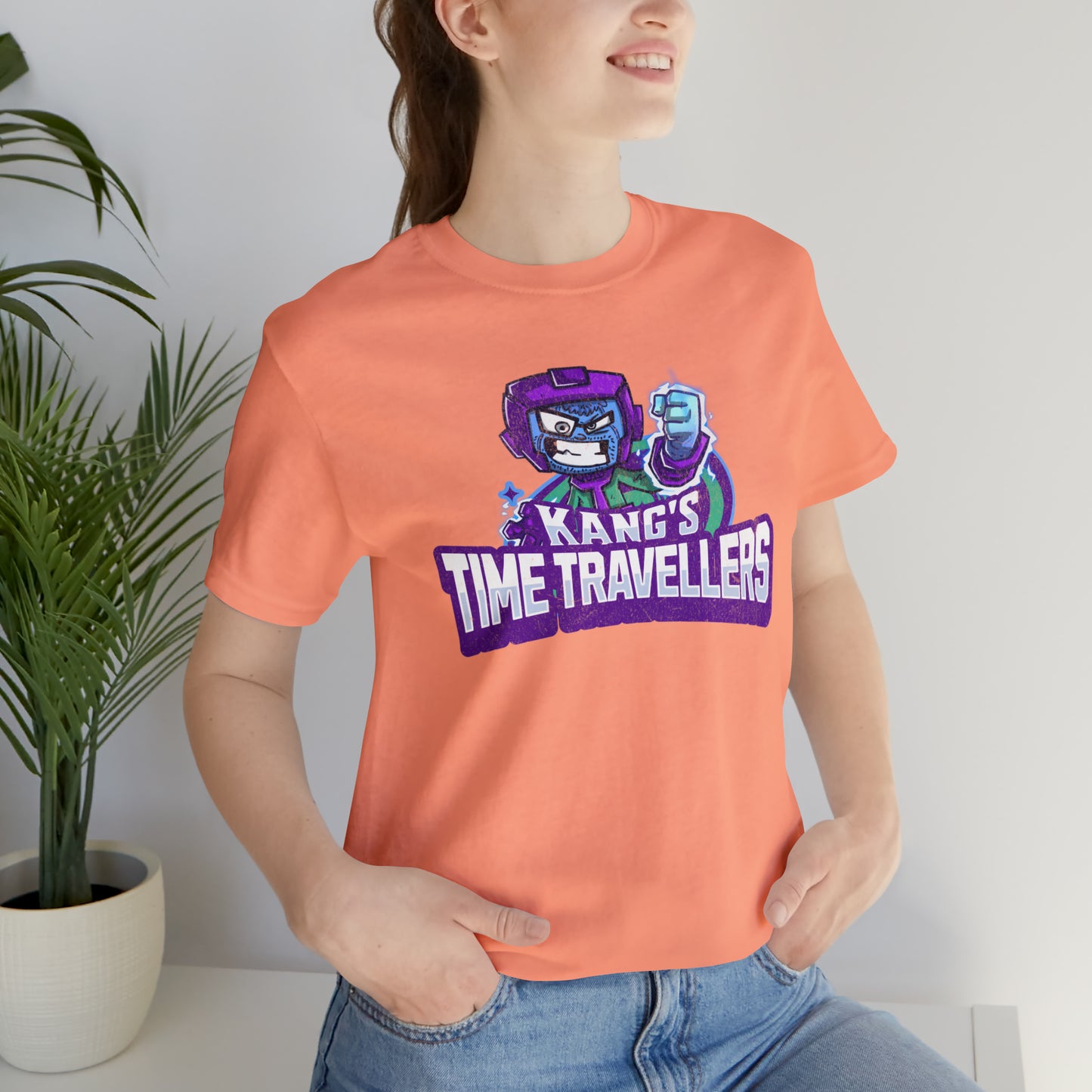 "kang's time travellers" Marvel Snap Mascot Unisex Jersey Short Sleeve Tee