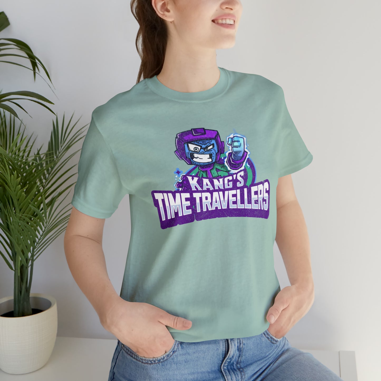 "kang's time travellers" Marvel Snap Mascot Unisex Jersey Short Sleeve Tee