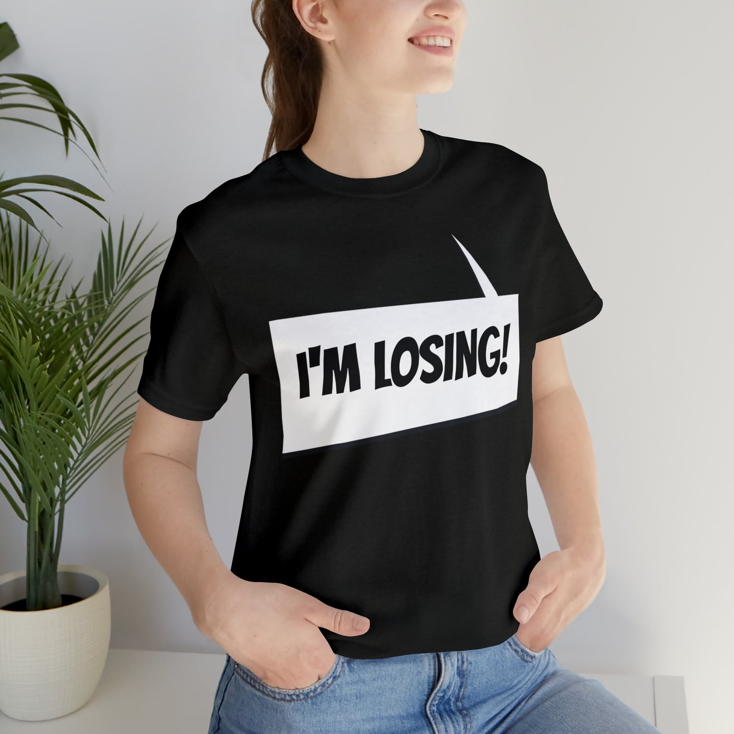 "I'm losing" Marvel Snap Unisex Jersey Short Sleeve Tee