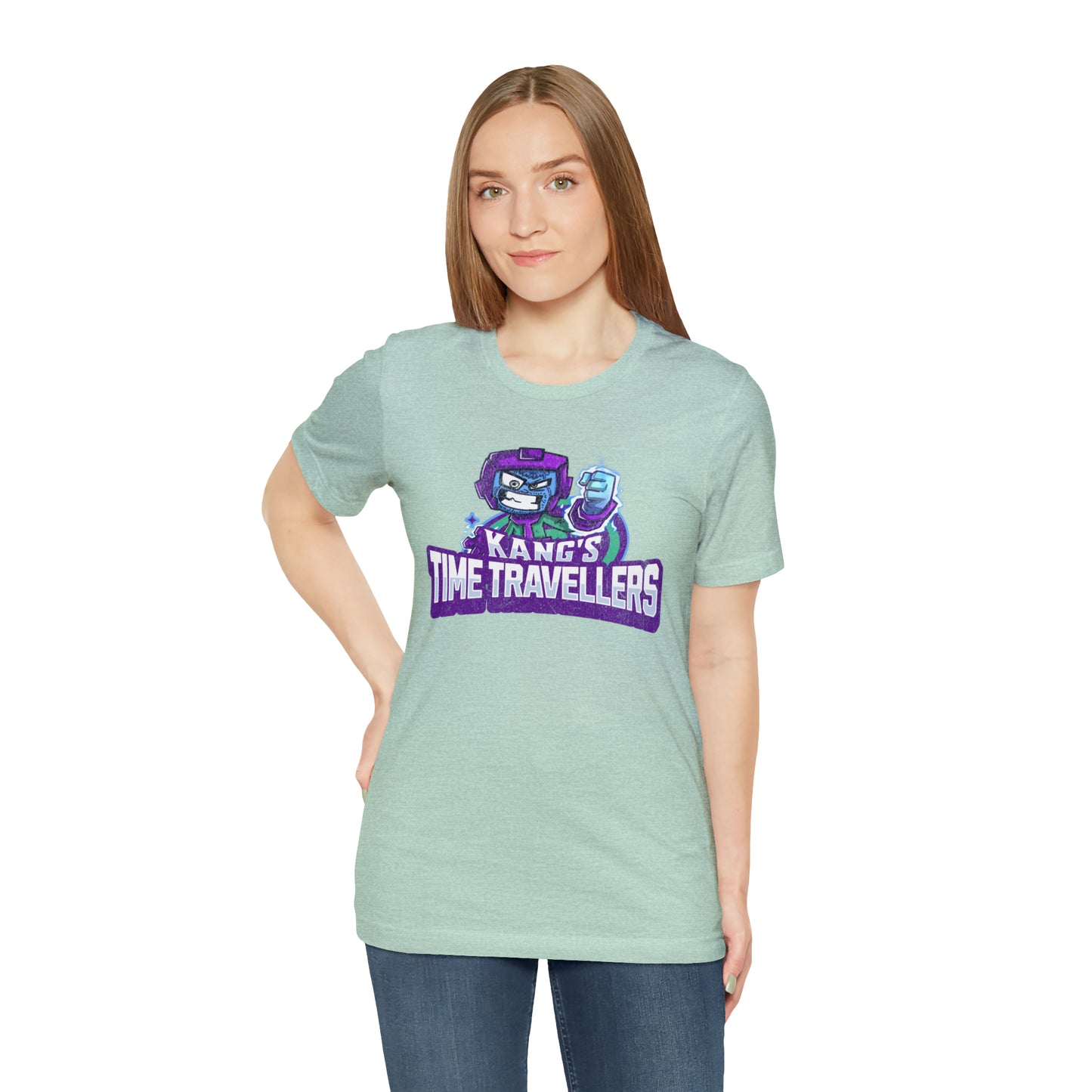 "kang's time travellers" Marvel Snap Mascot Unisex Jersey Short Sleeve Tee