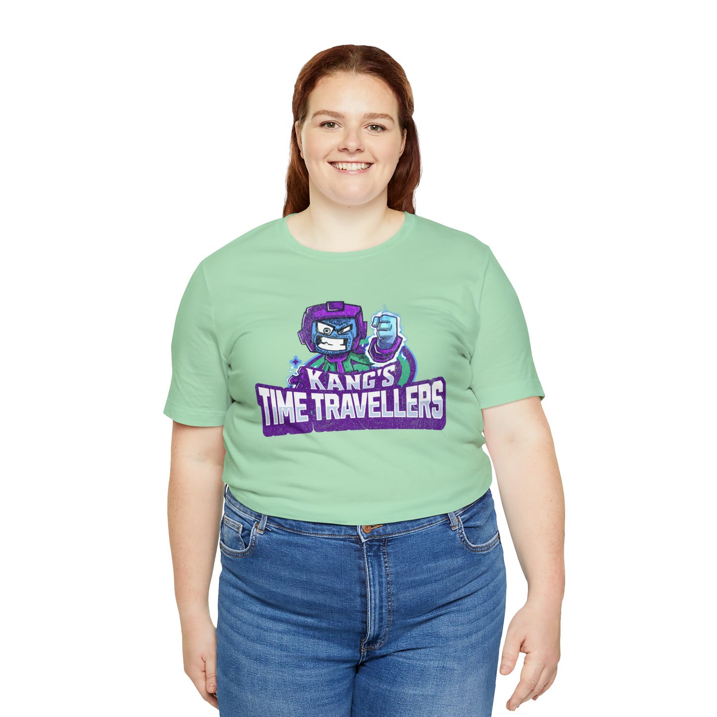 "kang's time travellers" Marvel Snap Mascot Unisex Jersey Short Sleeve Tee