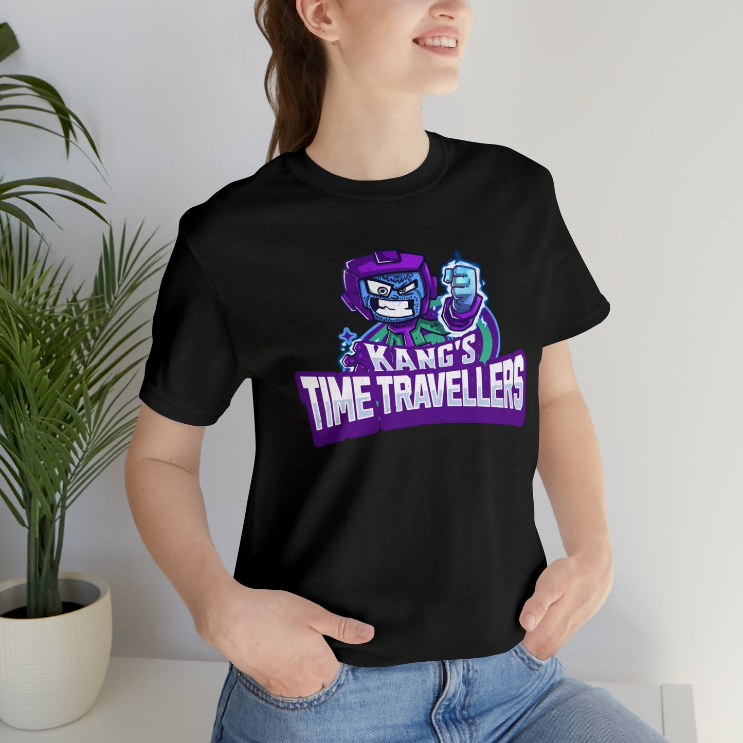 "kang's time travellers" Marvel Snap Mascot Unisex Jersey Short Sleeve Tee