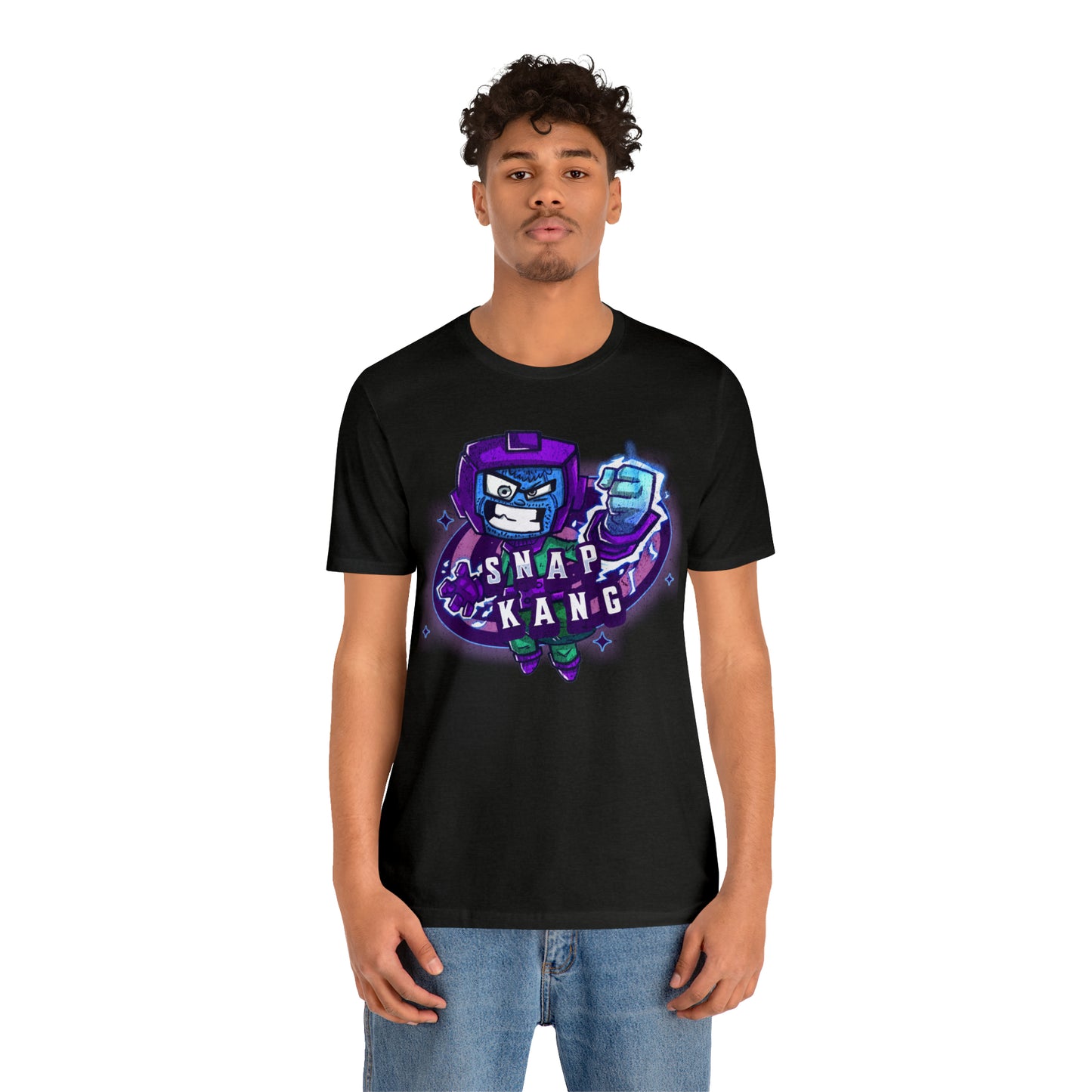 "Snap kang logo" Marvel Snap Unisex Jersey Short Sleeve Tee
