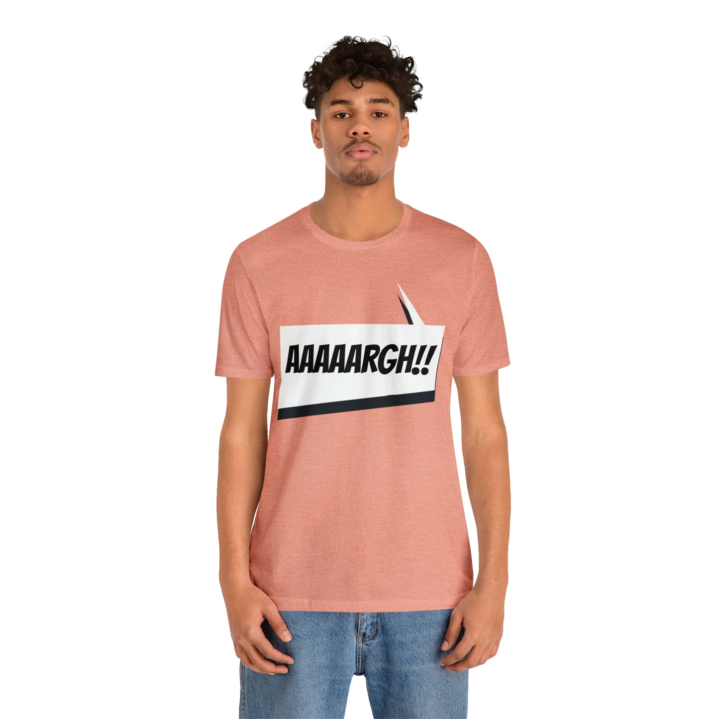 "aaaaargh!!!" Marvel Snap Unisex Jersey Short Sleeve Tee