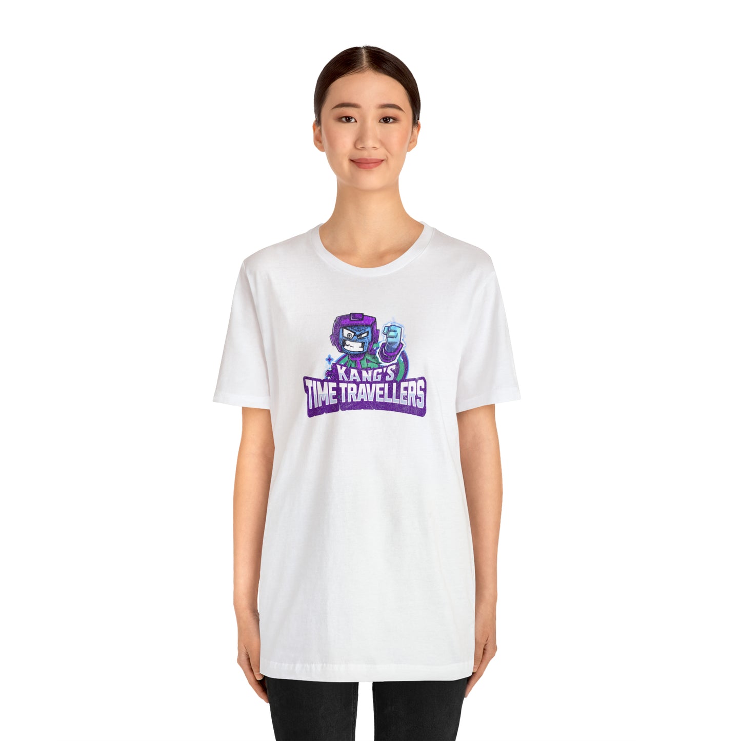 "kang's time travellers" Marvel Snap Mascot Unisex Jersey Short Sleeve Tee