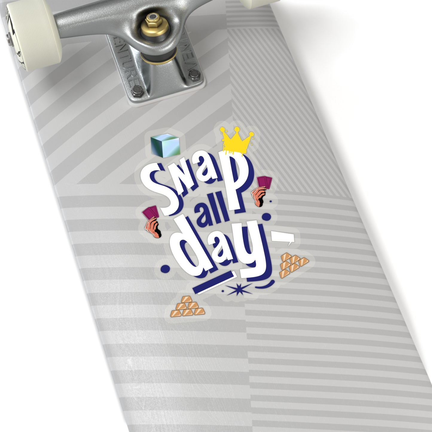 "Snap All Day" Marvel Snap Kiss-Cut Stickers