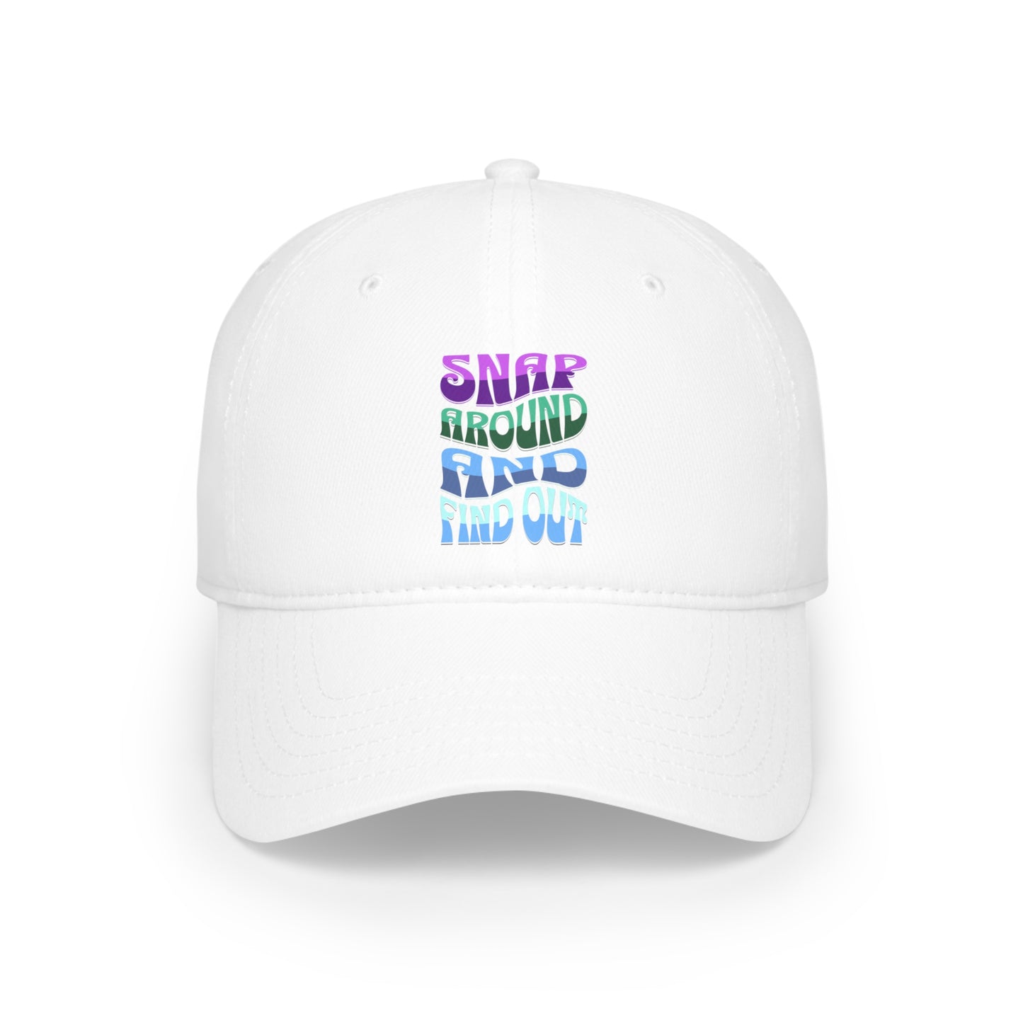 "Snap Around and Find Out" Marvel Snap Low Profile Baseball Cap