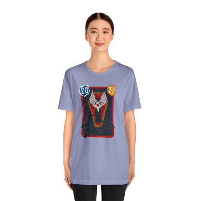 Snap Kang x Spooky Dino Marvel Snap inspired Dracula Card - Unisex Jersey Short Sleeve Tee