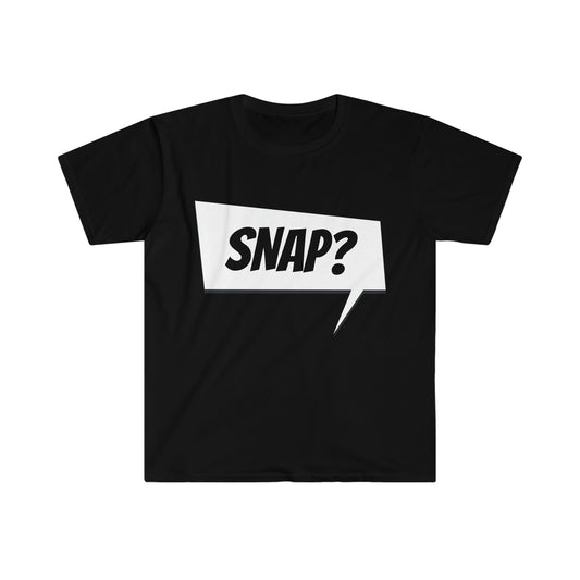 "Snap?" Marvel Snap Unisex Softstyle T-Shirt