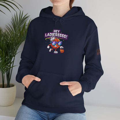 Hey Ladies Crown Hoodie (Mult Colors)