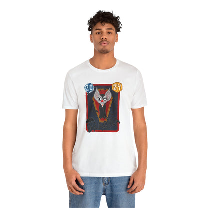 Snap Kang x Spooky Dino Marvel Snap inspired Dracula Card - Unisex Jersey Short Sleeve Tee