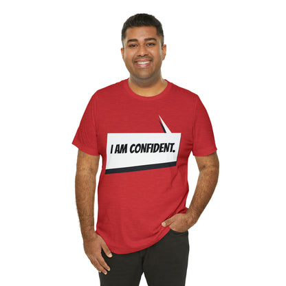 "I am confident" Marvel Snap Unisex Jersey Short Sleeve Tee