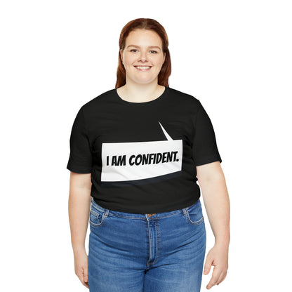 "I am confident" Marvel Snap Unisex Jersey Short Sleeve Tee