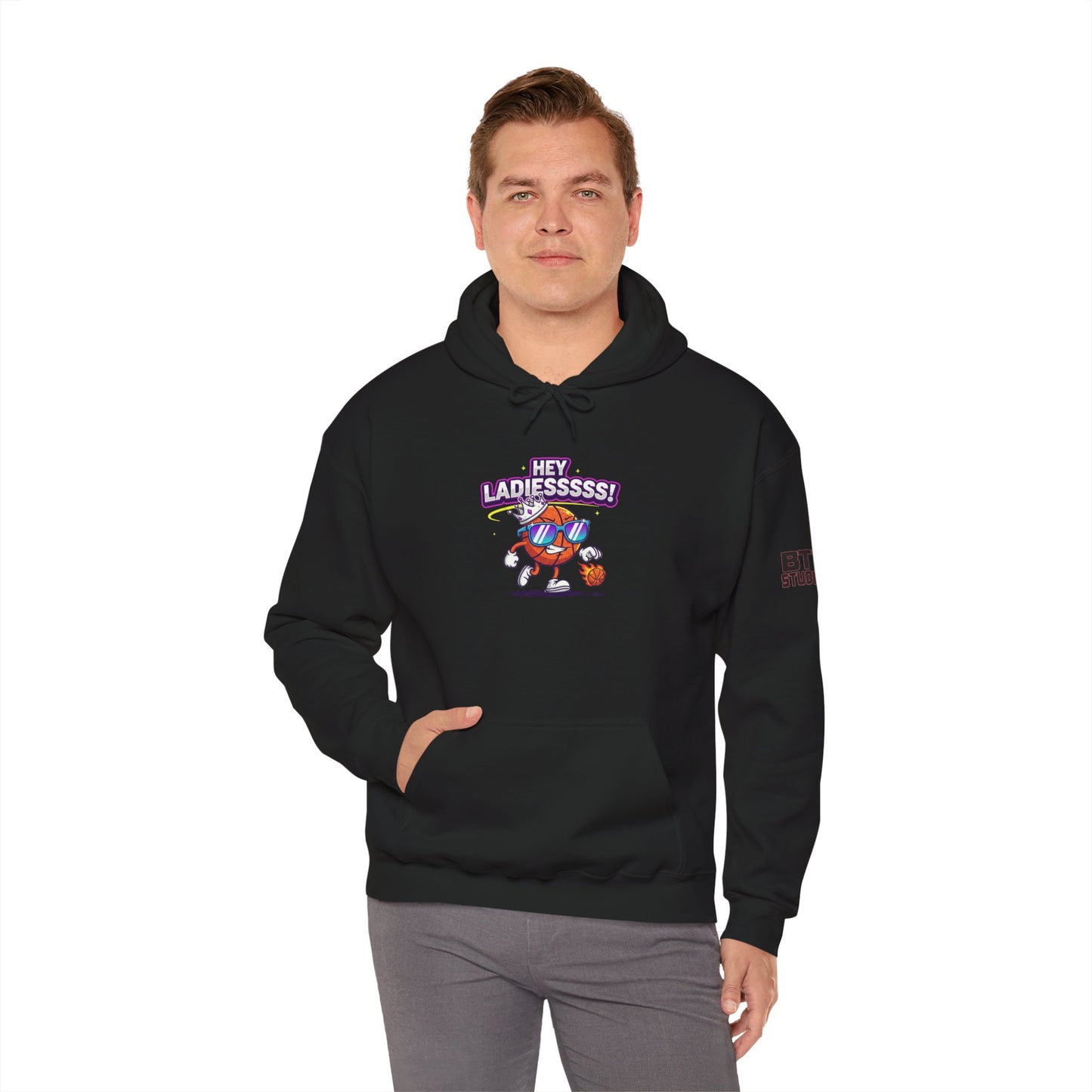 Hey Ladies Crown Hoodie (Mult Colors)