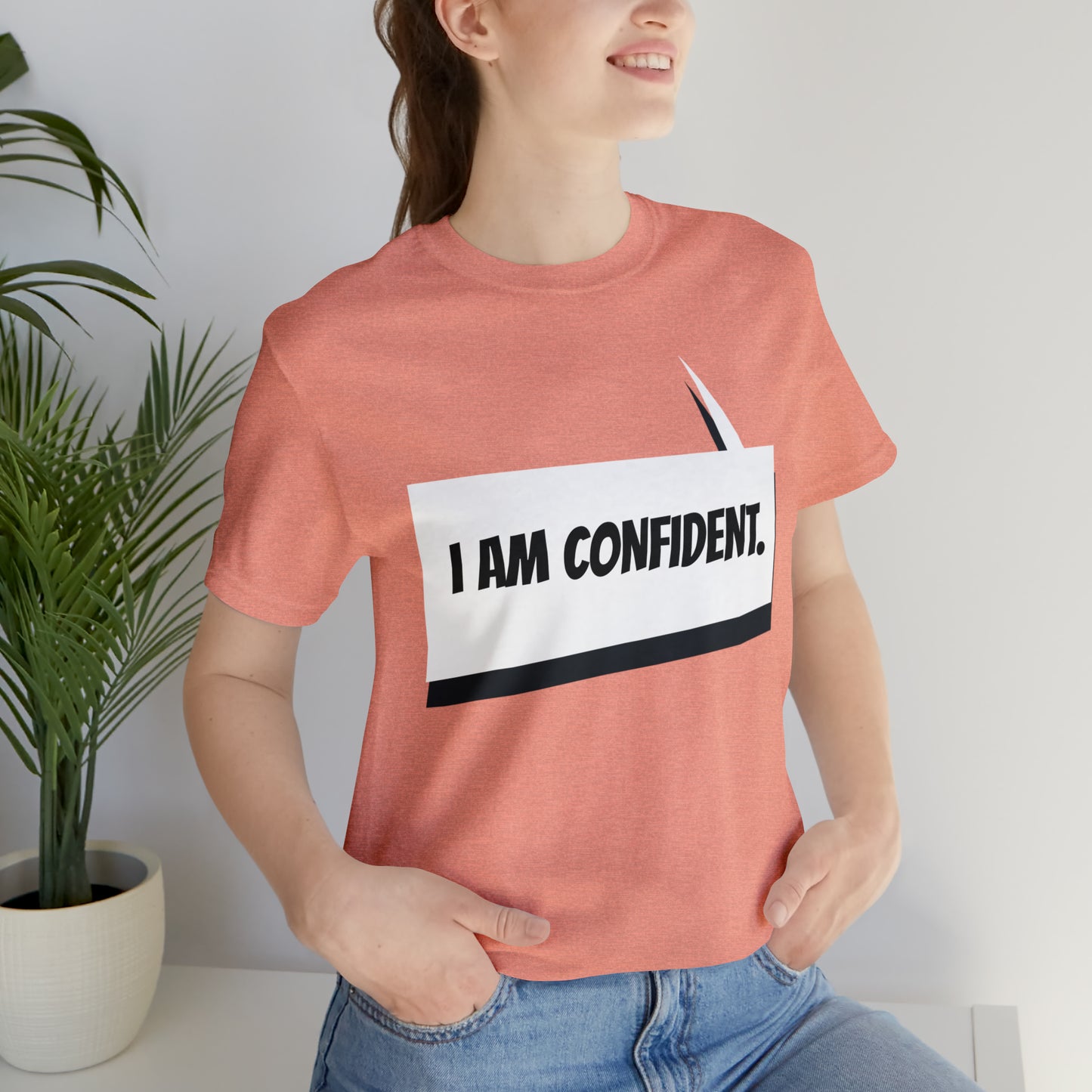 "I am confident" Marvel Snap Unisex Jersey Short Sleeve Tee