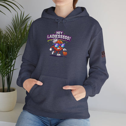 Hey Ladies Crown Hoodie (Mult Colors)